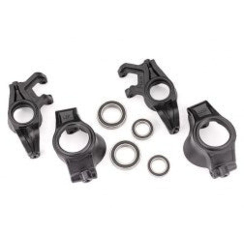 Traxxas 7836X STEERING BLKS CASTER BLKS L&R