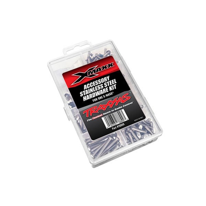Traxxas 7889X HARDWARE KIT STAINLESS X-MAXX CMPLT