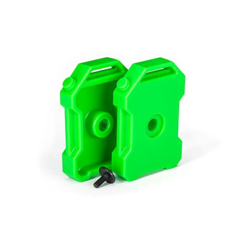 Traxxas 8022-GRN Fuel Canisters Green (2)