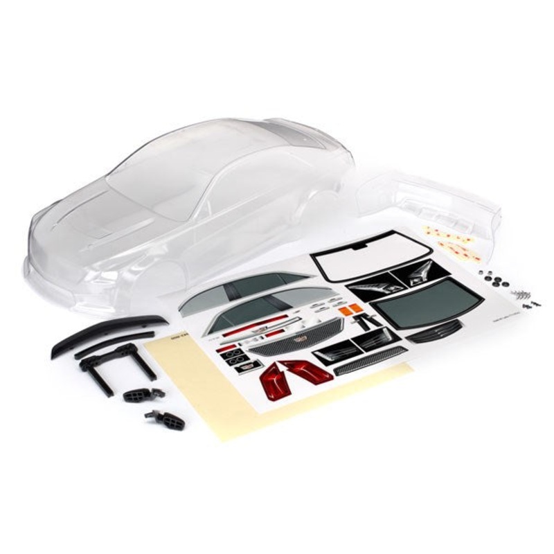 Traxxas 8391 Body Cadillac CTS-V (clear requires painting)