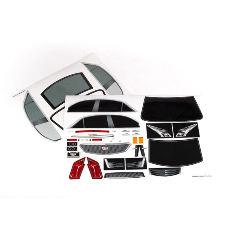 Traxxas 8393 Decal sheet Cadillac CTS-V
