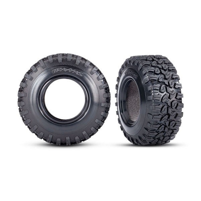 Traxxas 8871 – Tires Canyon RT 4.6×2.2/ foam inserts (2) (wide) (requires 2.2 diameter wheel)