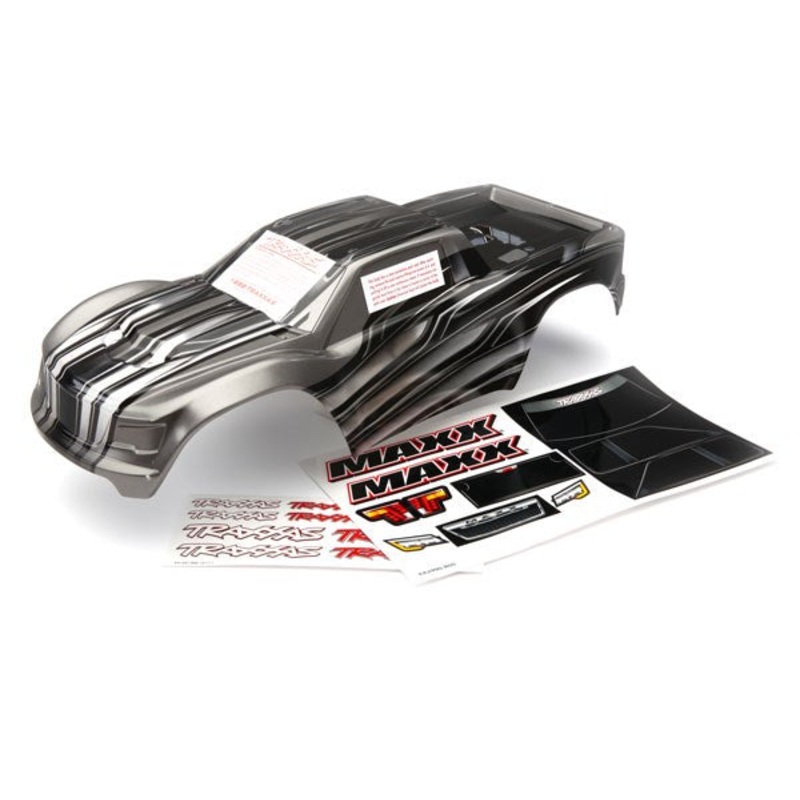 Traxxas 8911X Body Maxx ProGraphix (graphics are printed requires paint & final color application)/ decal sheet
