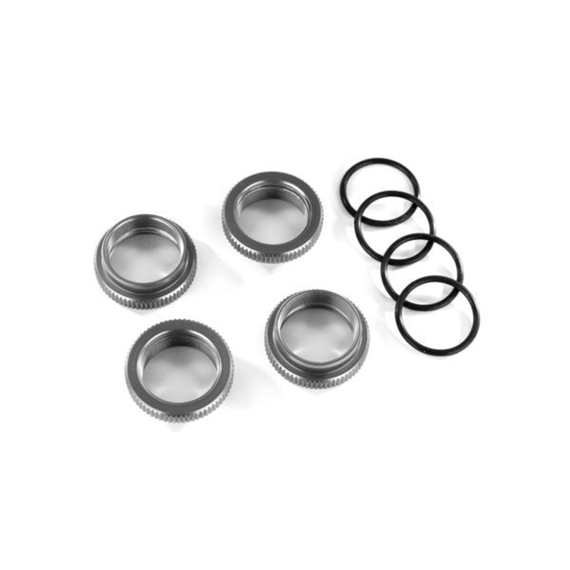 Traxxas 8968-GRAY Spring Rtnr Gt-Maxx Alum Gray