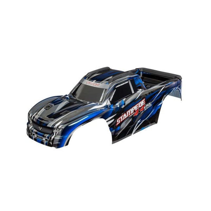 Traxxas 9014-BLUE Body Stampede 4X4 Vxl Blue