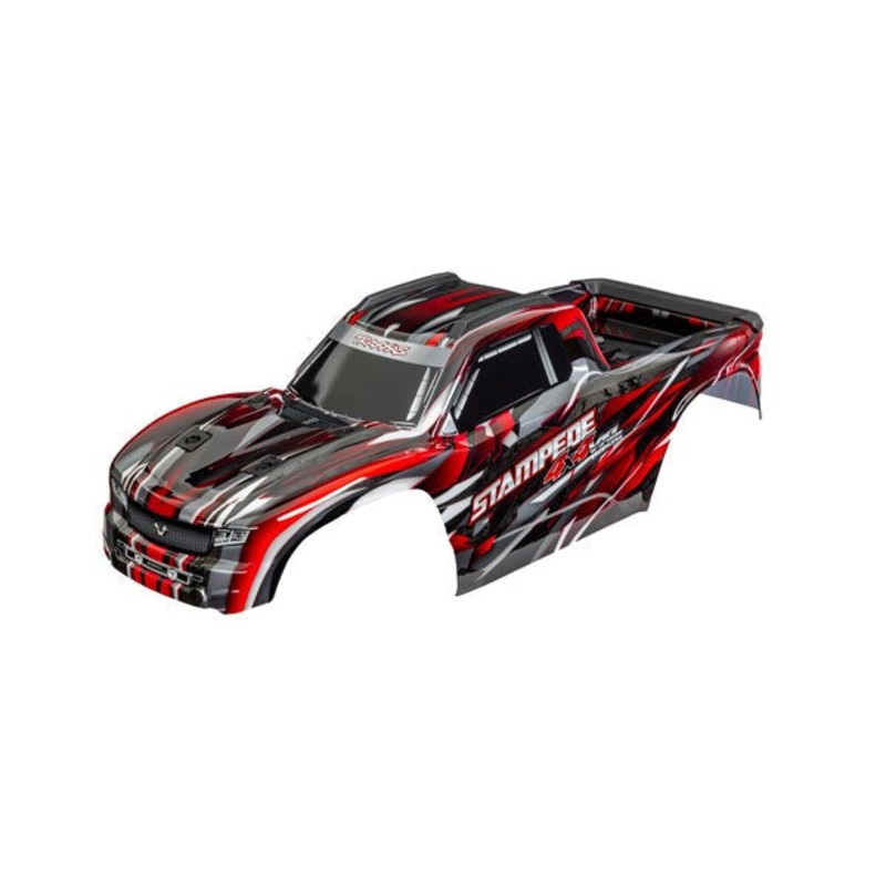 Traxxas 9014-RED Body Stampede 4X4 Vxl Red
