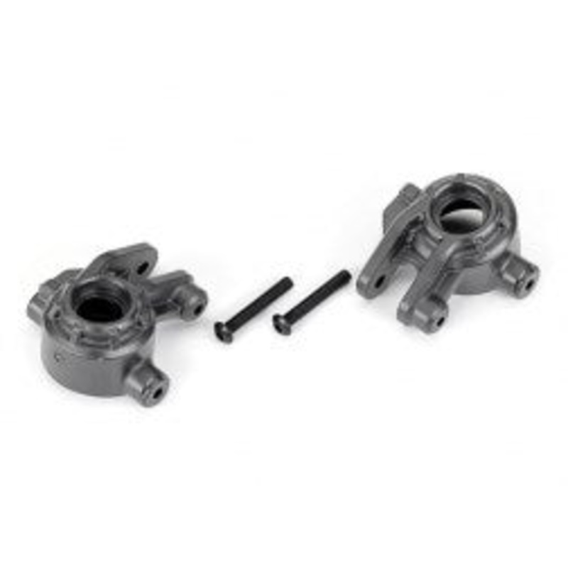 Traxxas 9037-GRAY STEERING BLOCKS GRAY L&R