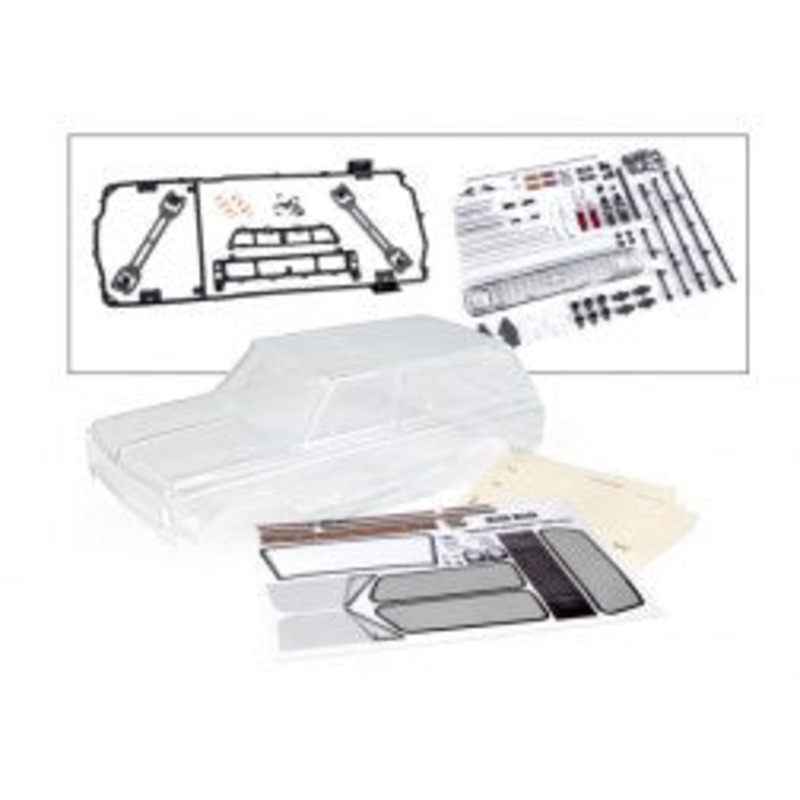 Traxxas 9130 BODY CHEVROLET 72 BLAZER CMPLT CLEAR