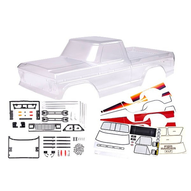 Traxxas 9230 Body Ford F-150 (1979) (clear requires painting)/ decals/ window masks