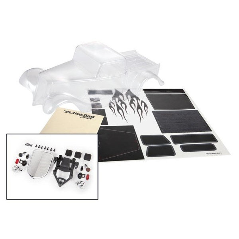 Traxxas 9335 – Body Factory Five ’35 Hot Rod Truck (clear requires painting)