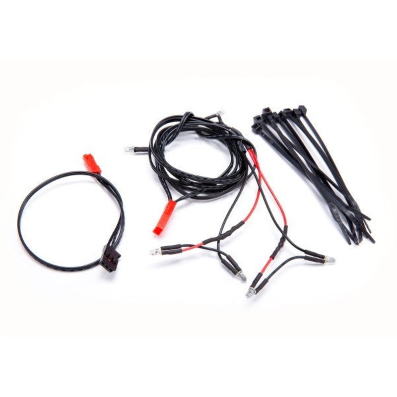 Traxxas 9380 – LED Light Harness Power Harness Zip Ties (9) – Corvette Stingray LED Light Kit