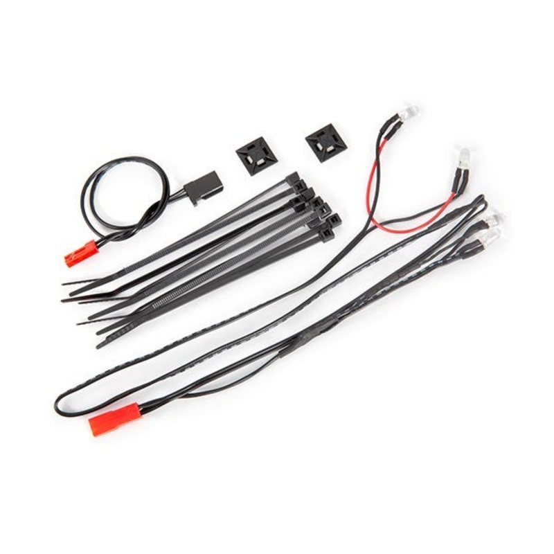 Traxxas 9385 – LED light harness/ power harness/ zip ties (9)/ mounts (2) (fits #9333 or 9335 body)
