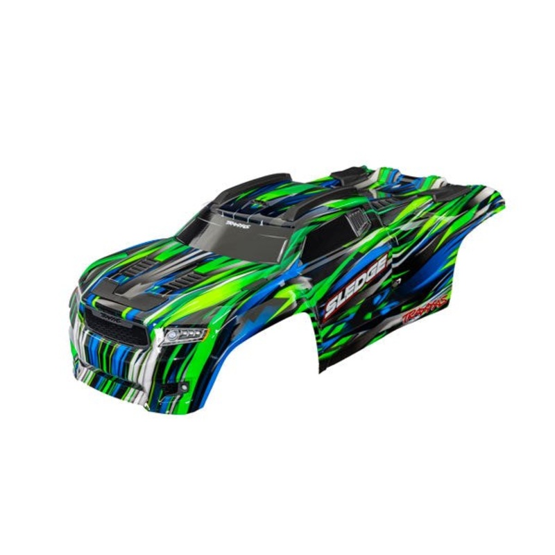 Traxxas 9511-GRN Body Sledge Green Complete