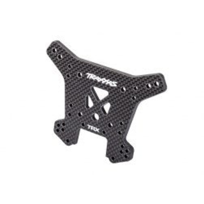 Traxxas 9641 SHOCK TOWER REAR CARBON FIBER