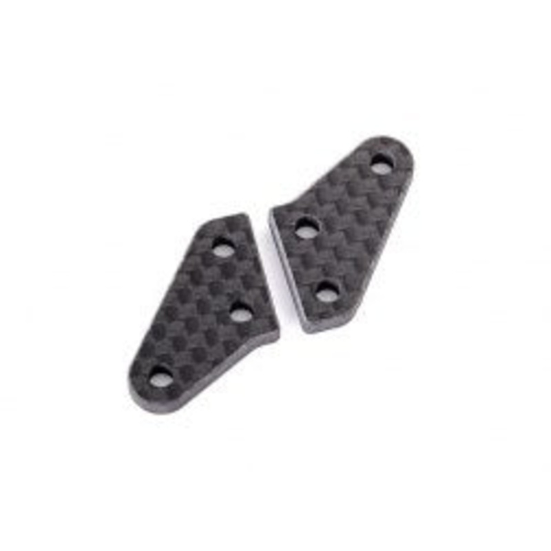 Traxxas 9642 STEERING BLOCK ARMS CARBON FIBER