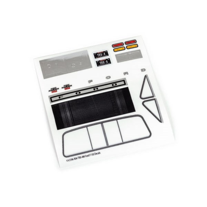 Traxxas 9828 DECAL SHEET 79 FORD F150 TRUCK