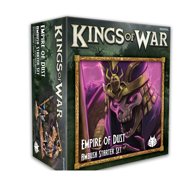 Mantic Games MGKWT105 Kings of War Empire of Dust Ambush Starter Set