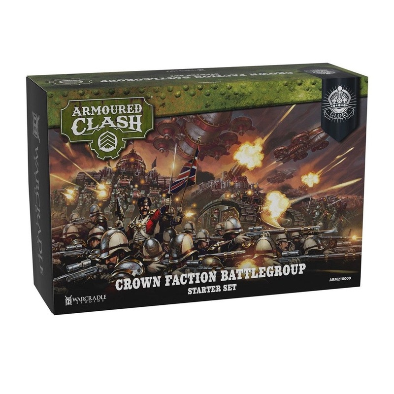 Warcradle ARM210000 Armoured Clash: Crown Faction Battlegroup – Starter Set