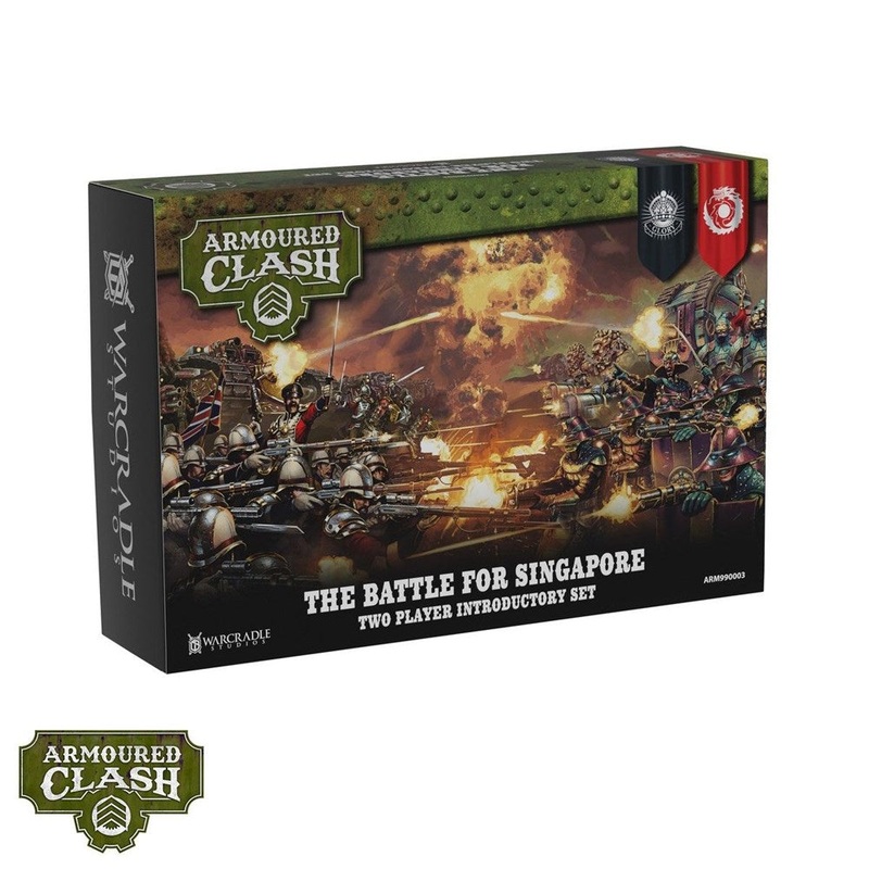 Warcradle ARM990003 Armoured Clash: The Battle for Singapore – Two Player Introductory Set
