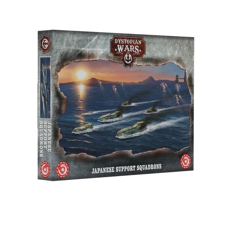 Warcradle DWA220012 Dystopian Wars: Japanese Support Squadrons