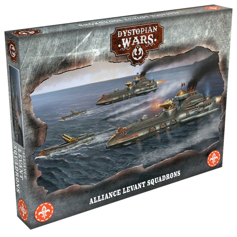 Warcradle DWA260004 Dystopian Wars: Alliance Levant Squadrons