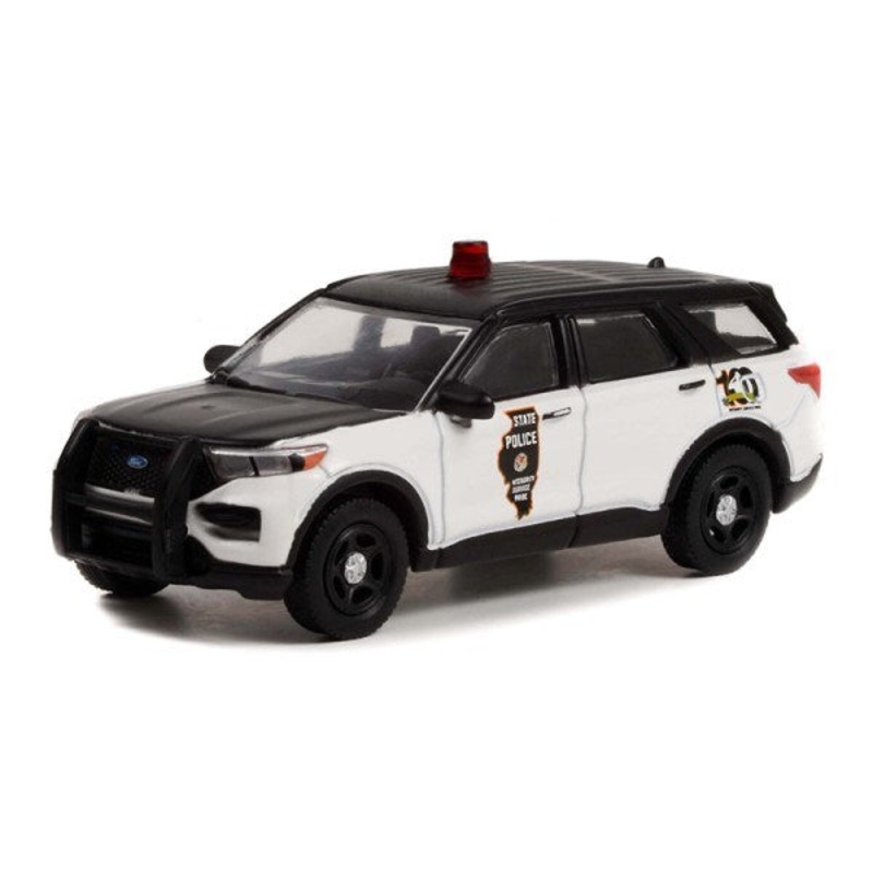GreenLight 28100-F 1/64 2022 Ford Police Interceptor Utility – Illinois State Police 100th Anniversary