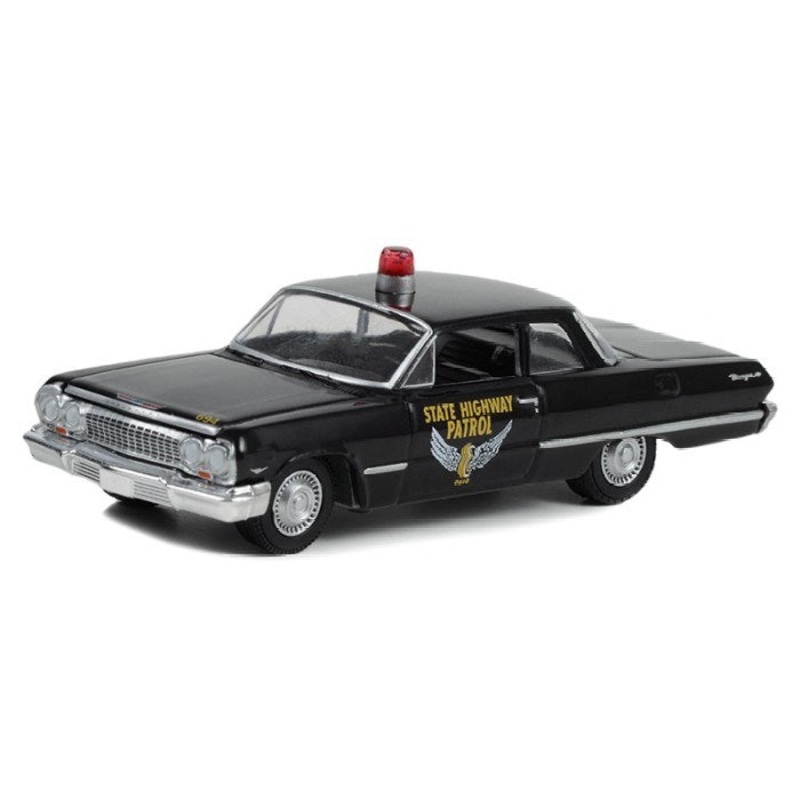 GreenLight 43010-A 1/64 1963 Chevrolet Biscayne – Ohio State Highway Patrol