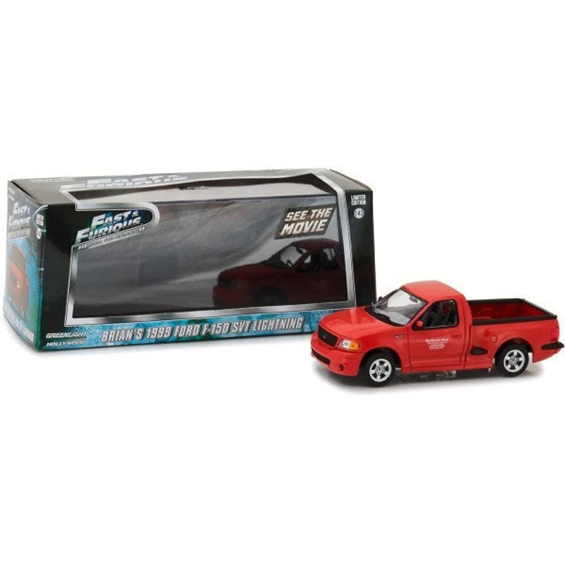 GreenLight 86235 1/43 Brian’s 1999 Ford F-150 SVT Lightning – Fast and Furious