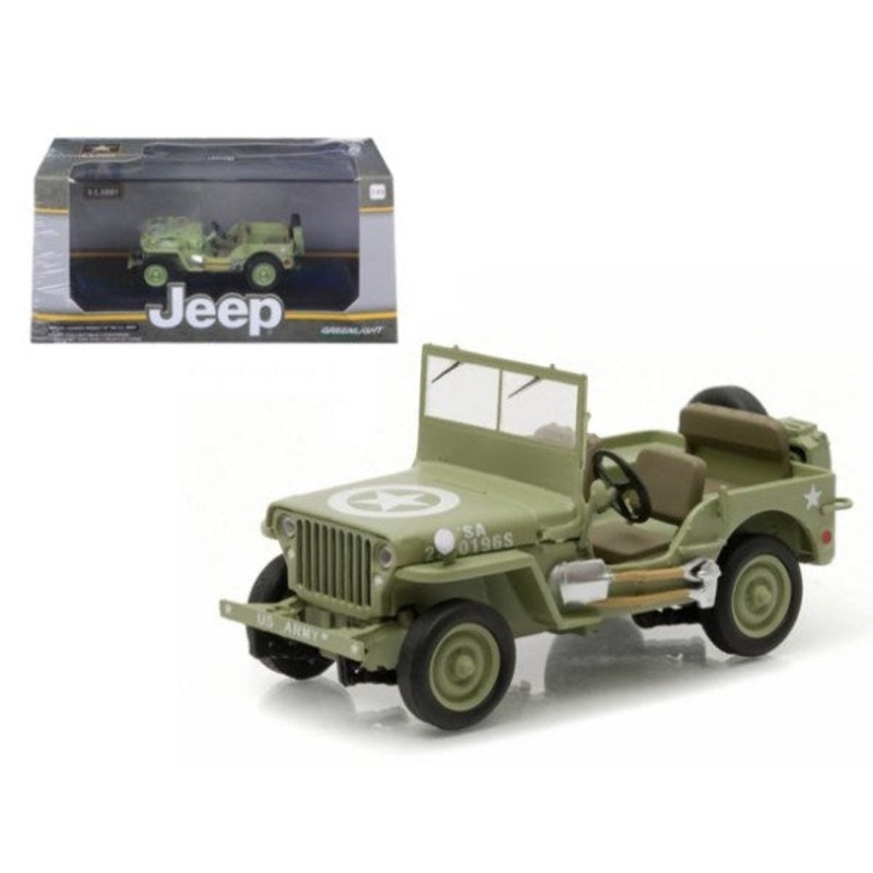 GreenLight 86307 1/43 1944 Willys Jeep MB – U.S. Army