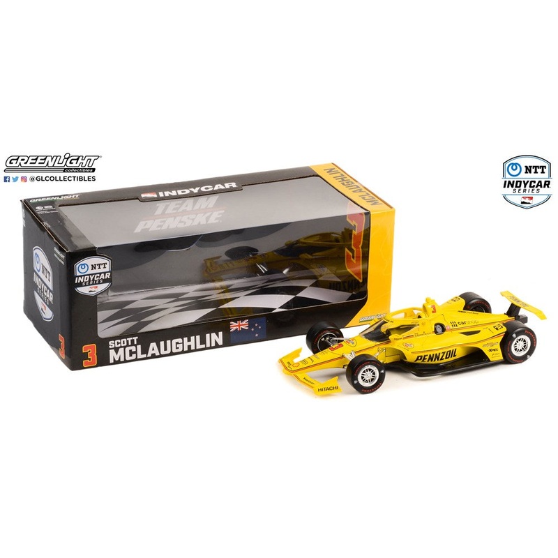 GreenLight GL-11160 1/18 2022 NTT IndyCar- #3 Scott McLaughlin/ Pennzoil (Road Course)