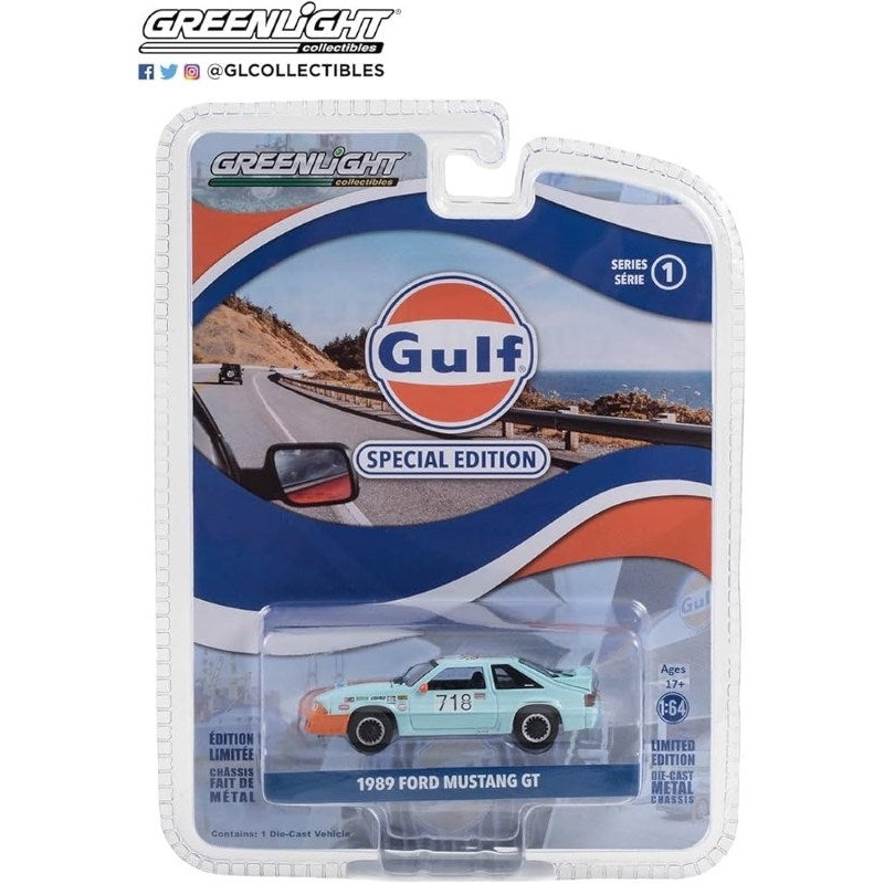 Greenlight GL-41135-E 1/64 1989 Ford Mustang GT #718