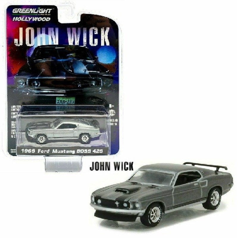 Greenlight GL-44780-E 1969 Ford Mustang BOSS 429- John Wick