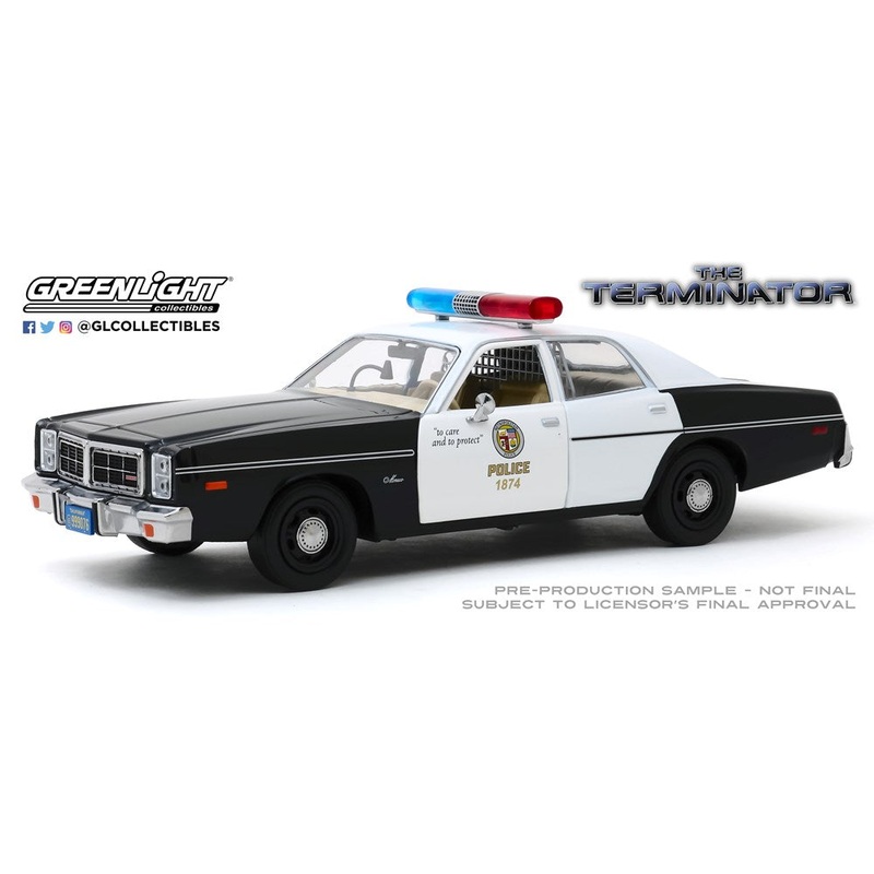 GreenLight GL-84101 1977 Dodge Monaco Metropolitan Police