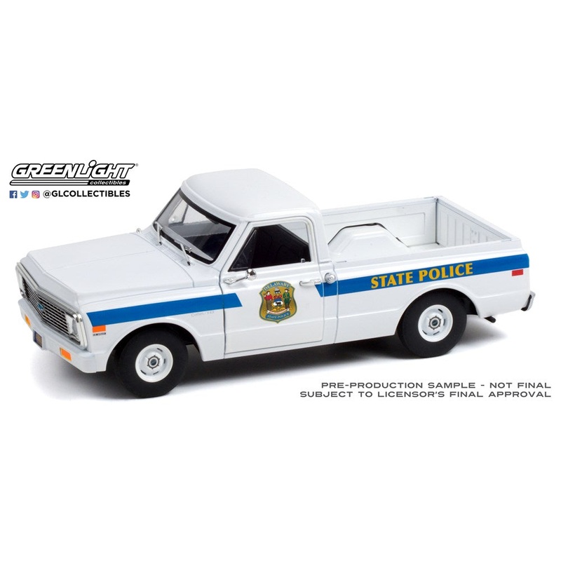 GreenLight GL-85531 1/24 1972 Chevrolet C-10- Delaware State Police