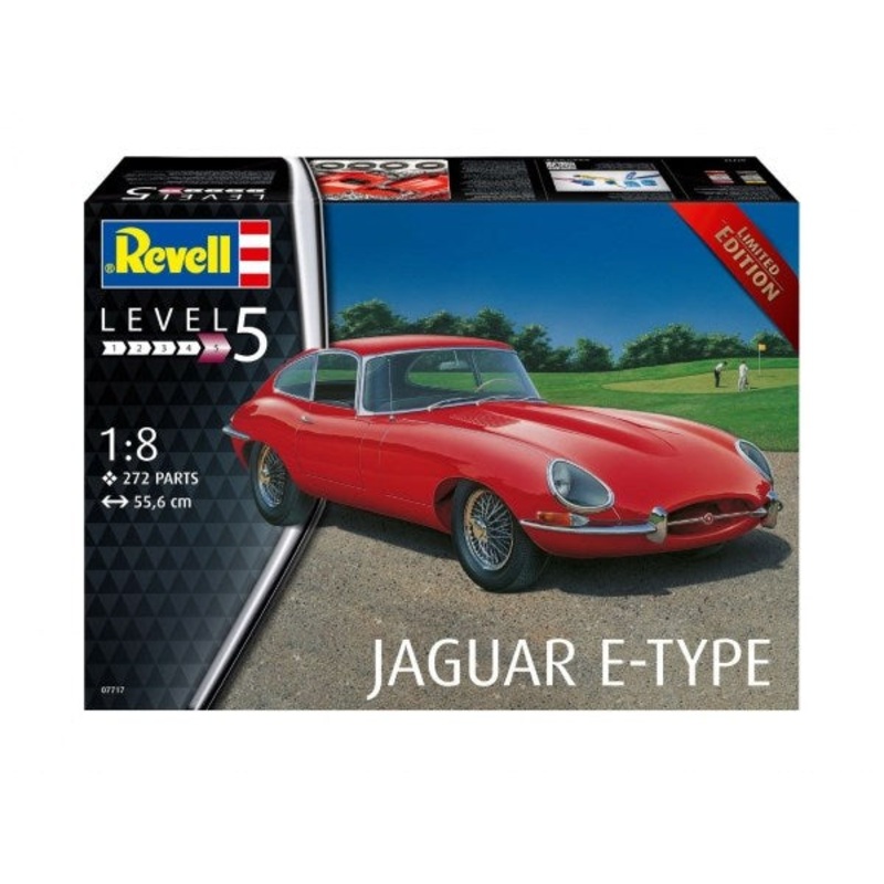 Revell 07717 1/8 E-TYPE JAGUAR