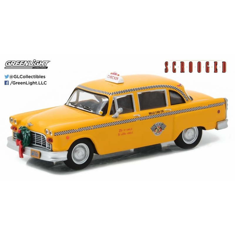 GreenLight GL-86075 1/43 1978 Checker Cab