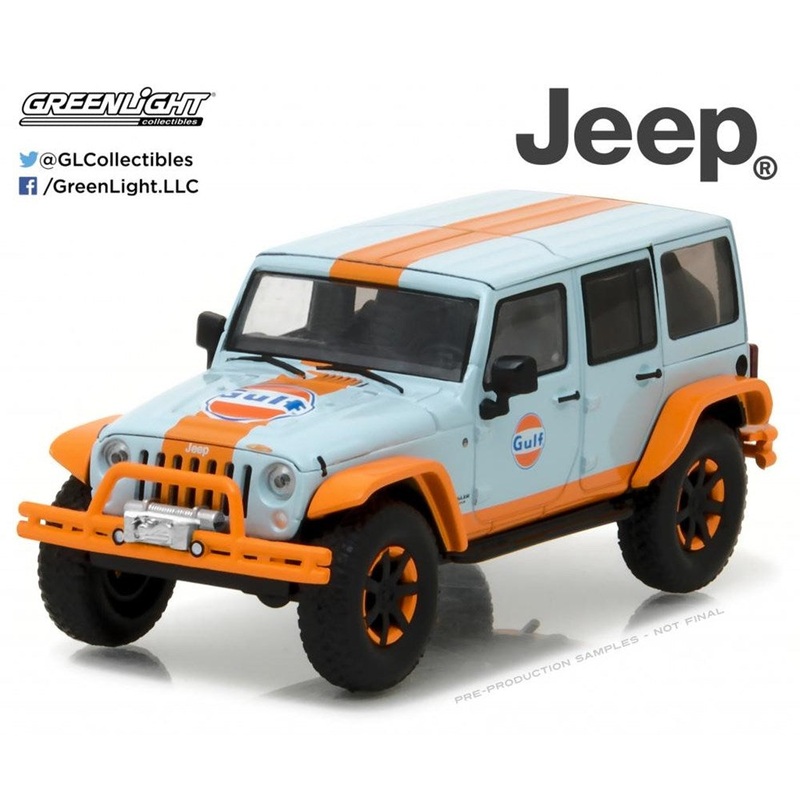 GreenLight GL-86089 1/43 2015 Jeep Wrangler with Off Road Bumpers