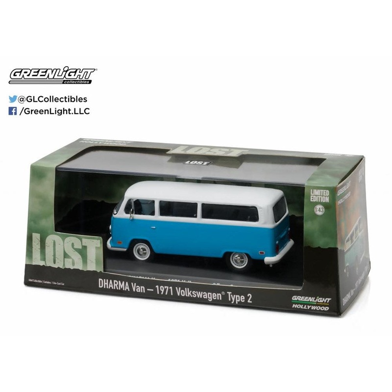 GreenLight GL-86471 1/43 1971 Volkswagen Type 2 Dhama Van
