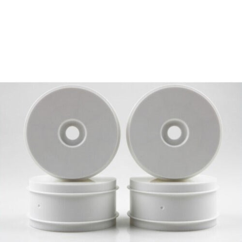 Kyosho IFH001W-H Hard Dish Wheel (White/MP777/4pcs)