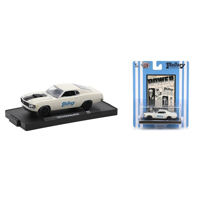 M2 Machines M2-11228-75E 1/64 1970 Ford Mustang 428 SCJ