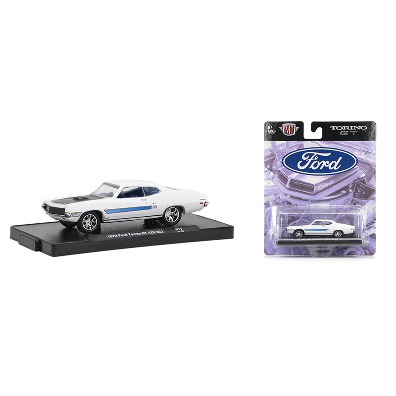 M2 Machines M2-11228-77F 1/64 1970 Ford Torino GT 429 SJ