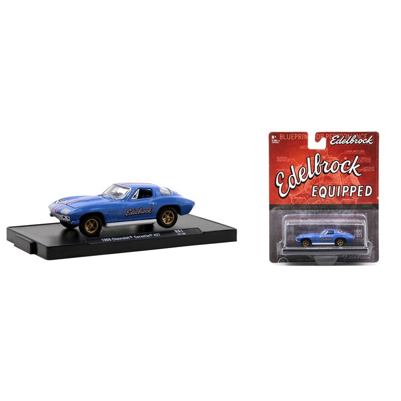 M2 Machines M2-11228-81E 1/64 1966 Chevrolet Corvette 427