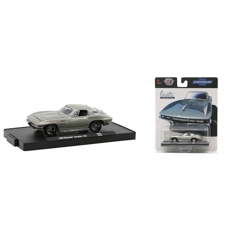M2 Machines M2-11228-84B 1/64 1966 Chevrolet Corvette 427