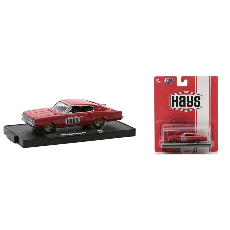 M2 Machines M2-11228-84C 1/64 1966 Dodge Charger 383