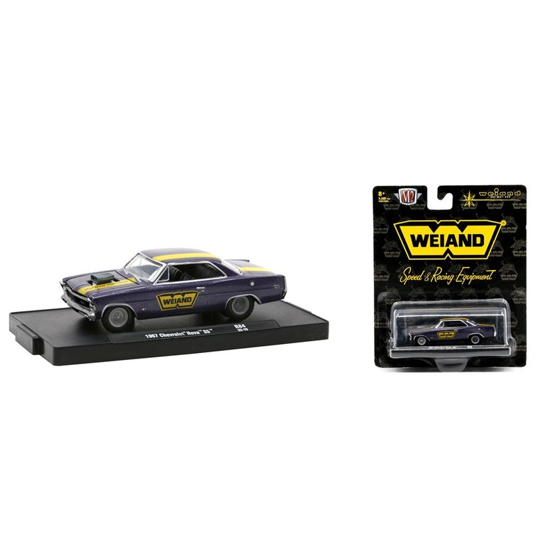 M2 Machines M2-11228-84D 1/64 1967 Chevrolet Nova SS