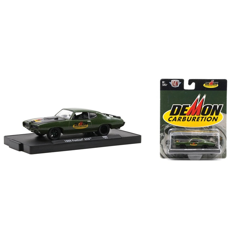 M2 Machines M2-11228-86C 1/64 1969 Pontiac GTO