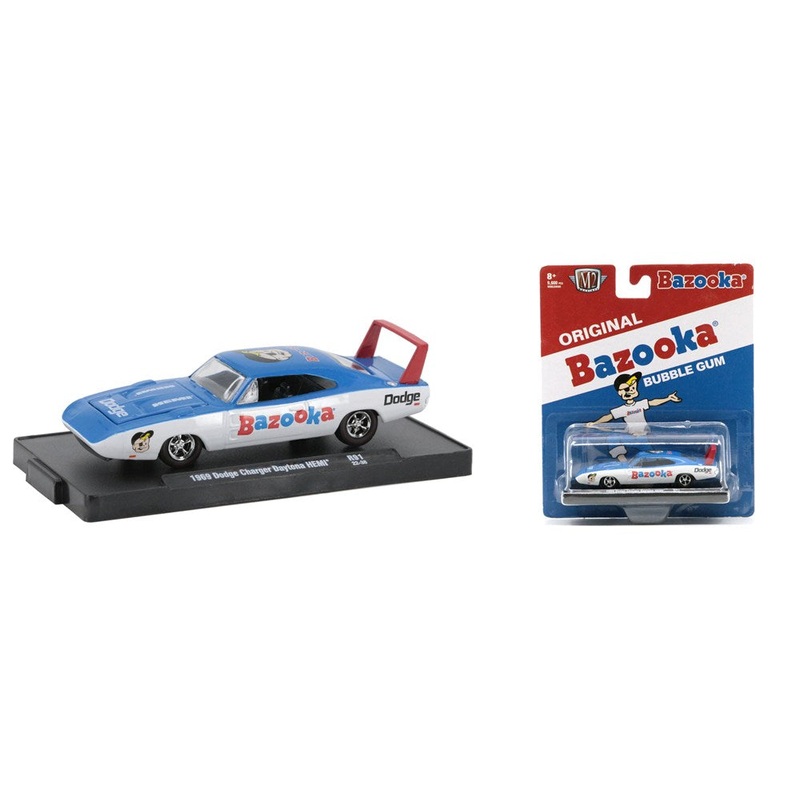 M2 Machines M2-11228-91D 1/64 1969 Dodge Charger Daytona HEMI