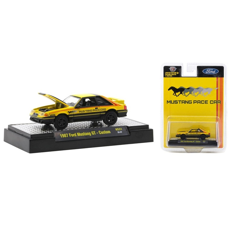 M2 Machines M2-31500-HS31 1/64 1987 Ford Mustang GT