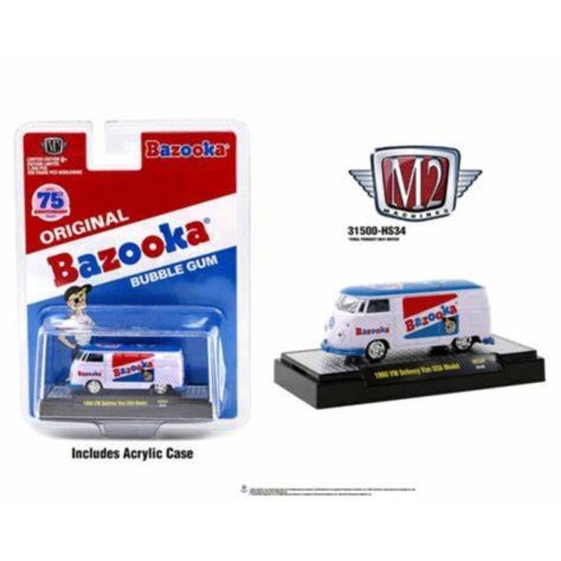 M2 Machines M2-31500-HS34 1/64 1960 VW Delivery Van
