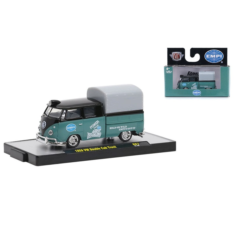 M2 Machines M2-32500-67C 1/64 1959 Volkswagen Double Cab Truck